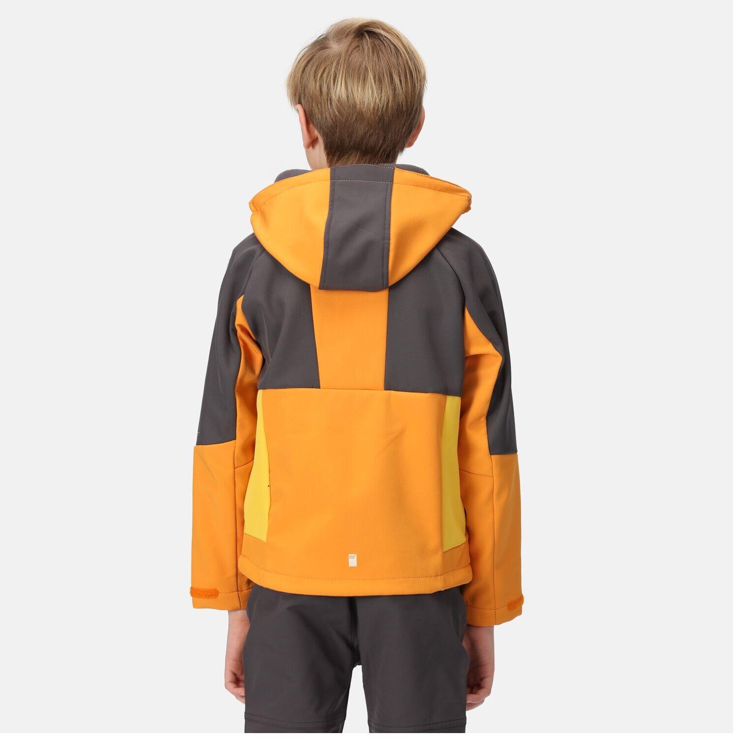 Regatta Softshelljacke Kinder mit Kapuze Haydenbury 4/7