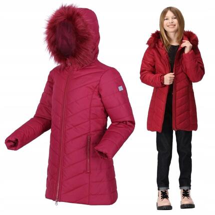 Kurtka turystyczna parka dziecięca Fabrizia zimowa