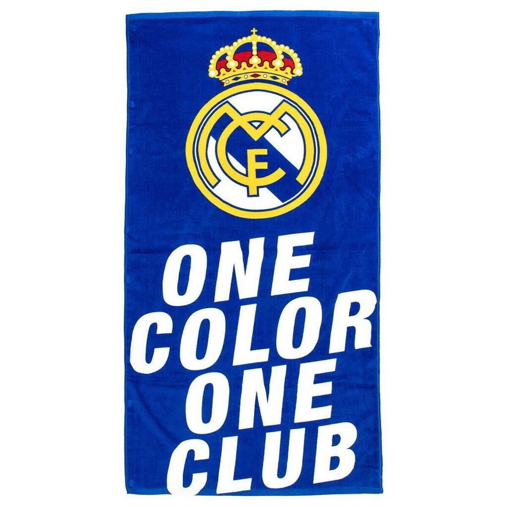 Beach Towel Real Madrid C.F. One Color Blue
