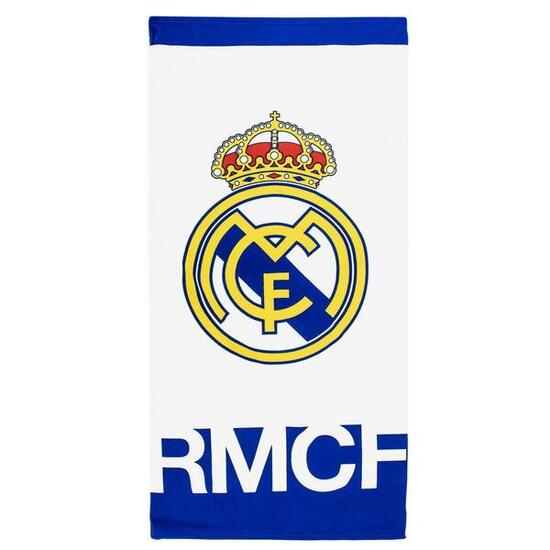 Serviette de plage Real Madrid C.F. Bleu
