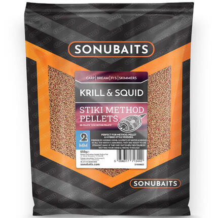 Pellet Zanętowy Sonubaits Stiki Method - Krill & Squid 2Mm 650G