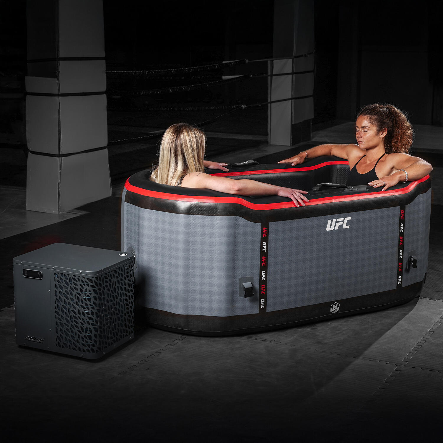Pack Chiller 3kW ICEBATH UFC DUO NETSPA : Thérapie froide - 170x92x67cm 3/7