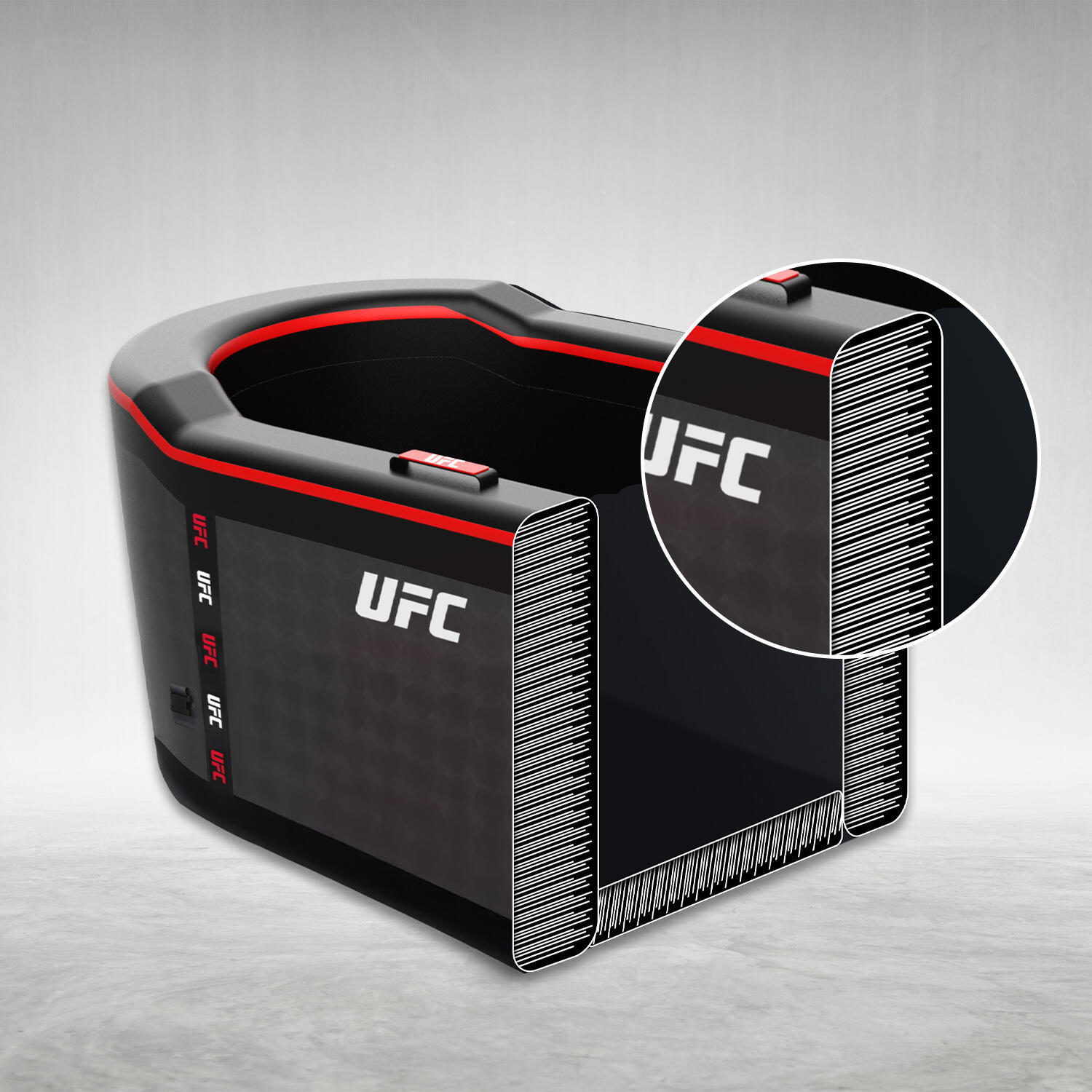 Bassin ICEBATH NETSPA UFC DUO : Thérapie froide - 170x92x67cm 6/8
