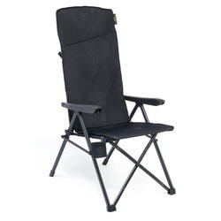 Chaise de camping Justy XL AirMesh chaise de plage chaise pliante acier 120kg