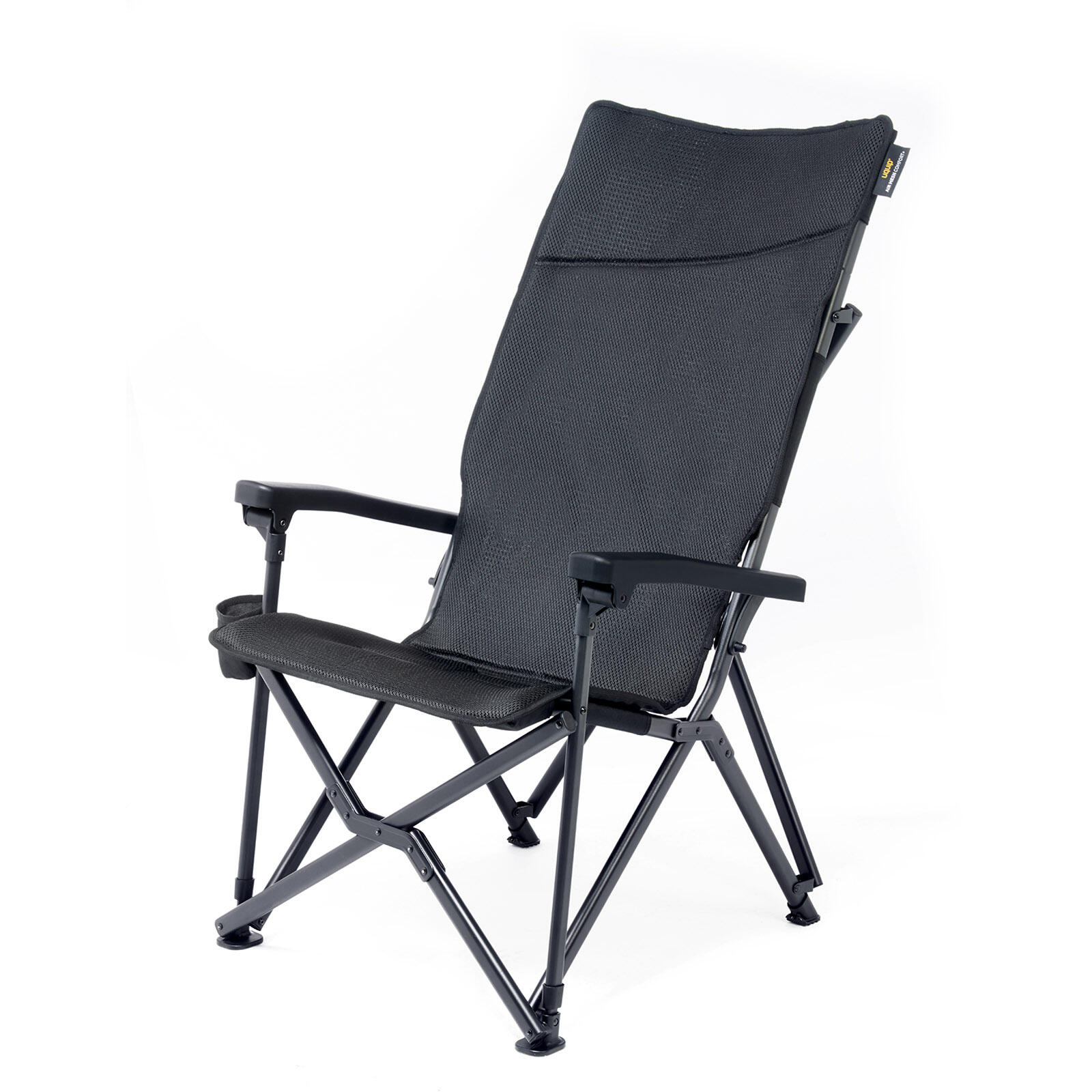 Campingstuhl Barry Air Mesh Strandstuhl Faltstuhl Klappstuhl Stahl 200 kg 2/7