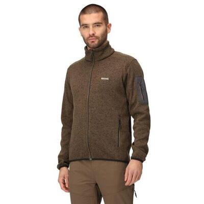 Fleece heren hiking hoge kraag newhill