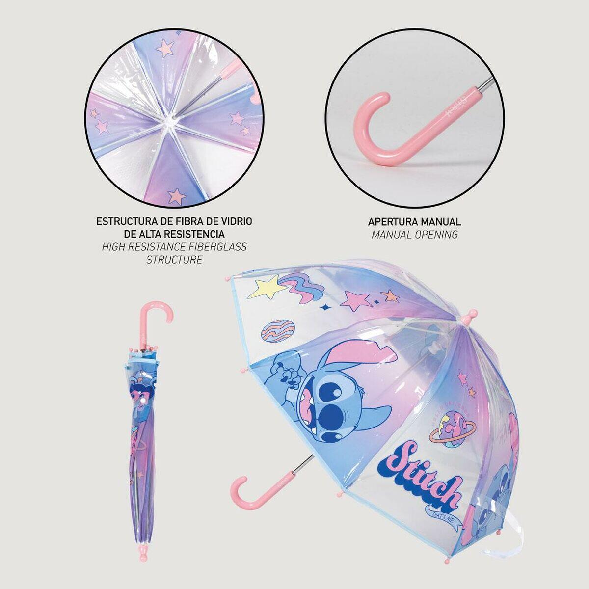 Parapluie Stitch Bleu 5/5