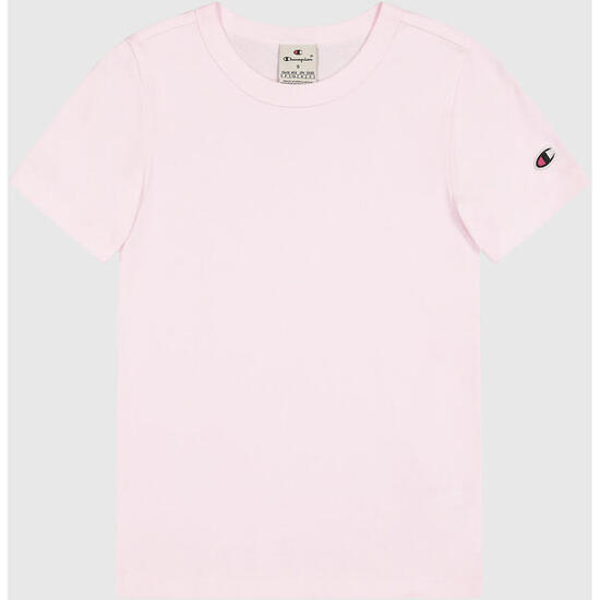 Champion TEE Soft Cotton Rib Donna Cotone Rosa M