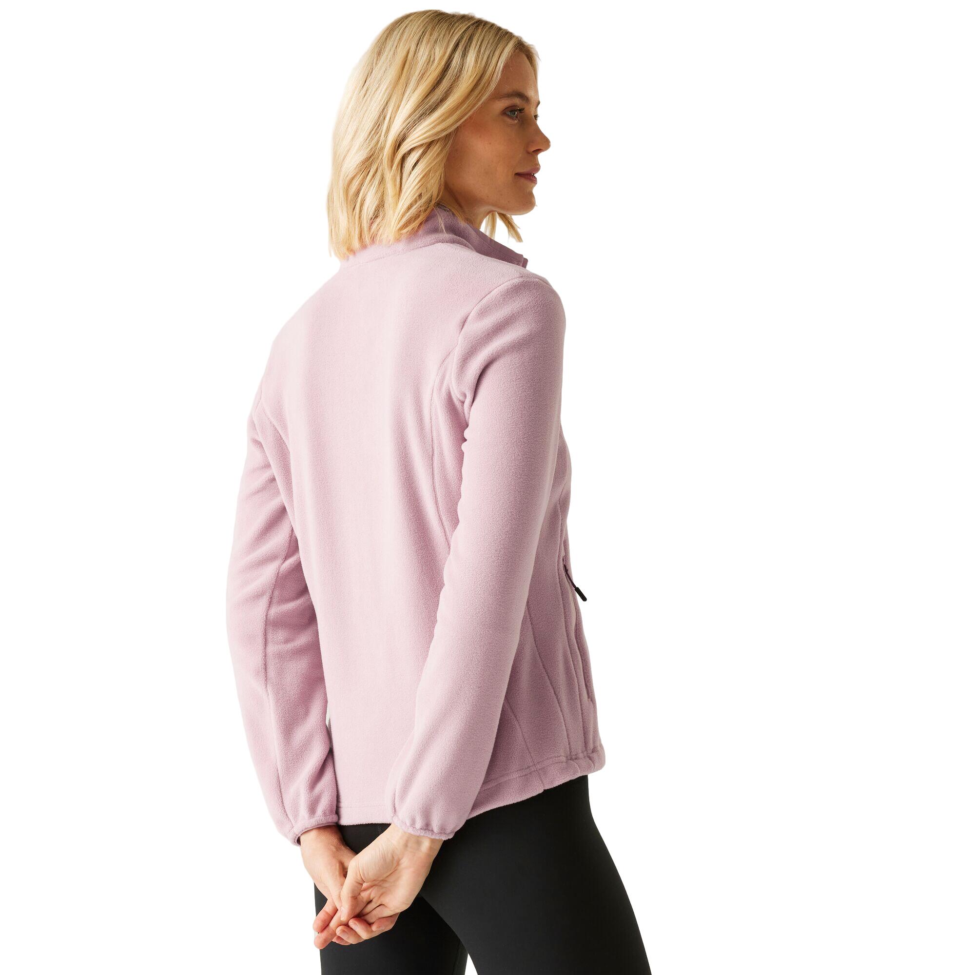 Floreo Iv Fleecevest Dames Lange rits fleece Lilas 6/7