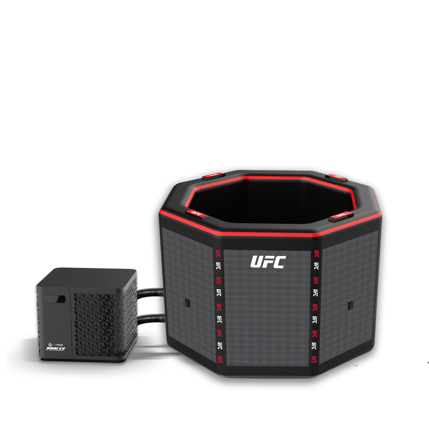 NETSPA Kit Chiller ICEBATH UFC OTTAGONO NETSPA: Terapia del freddo - 130x90cm