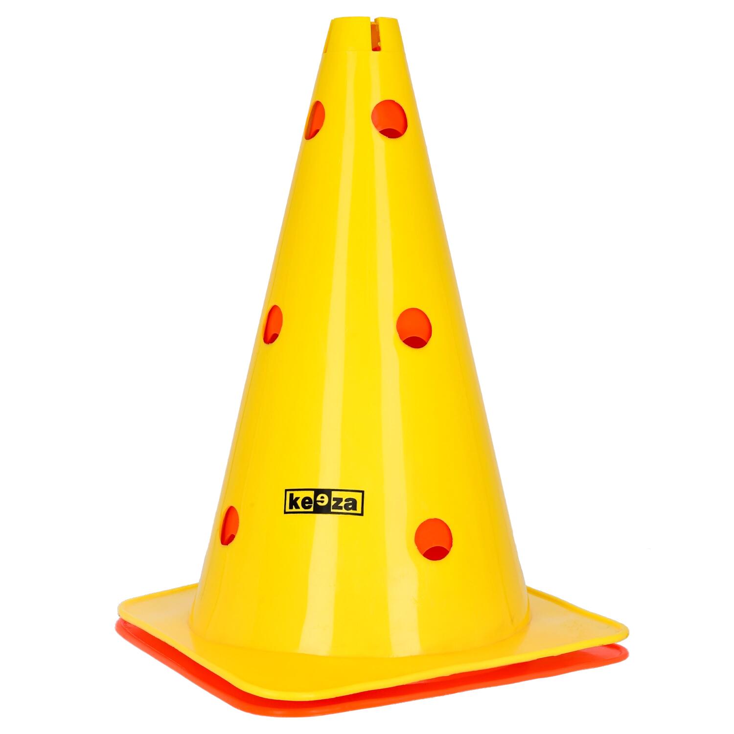 Pachołek treningowy KEEZA z otworami 38 cm 2/3