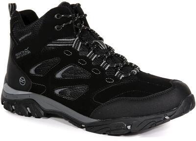 Scarpe da trekking da uomo Regatta Holcombe Iep impermeabili nere