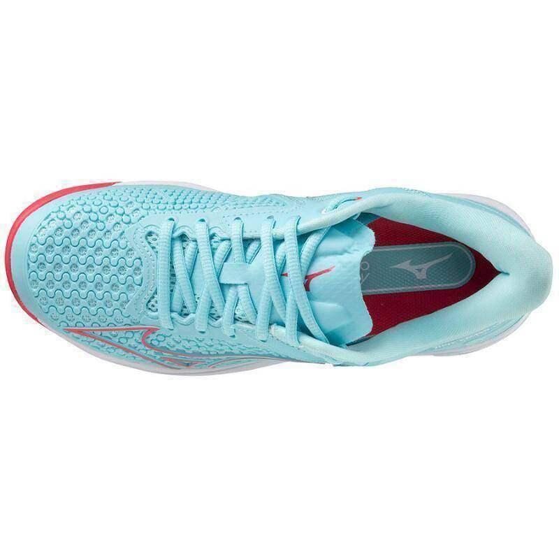 Mizuno Wave Exceed Tour Cc Wos Light Blue Women's Rot 3/6