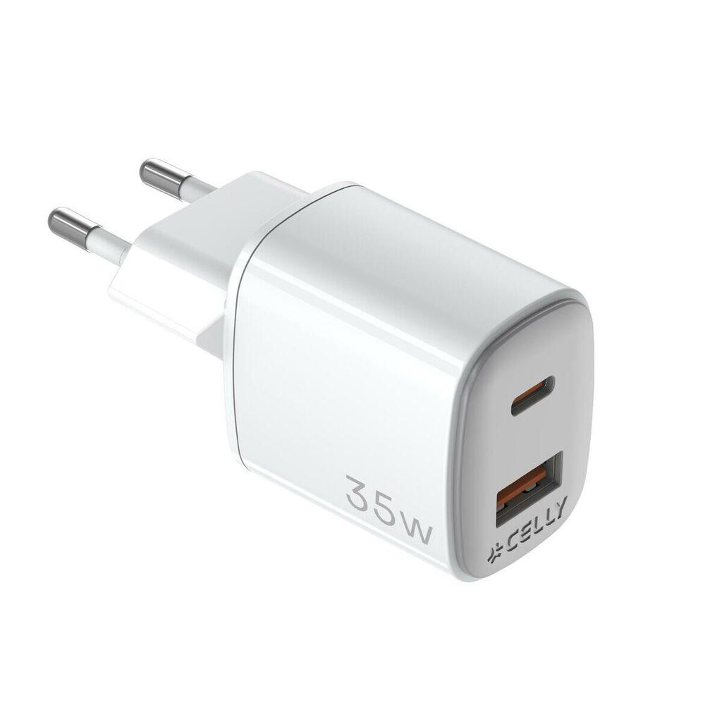 Wall Charger Celly UPTC1USB1USBC35 Plug EU