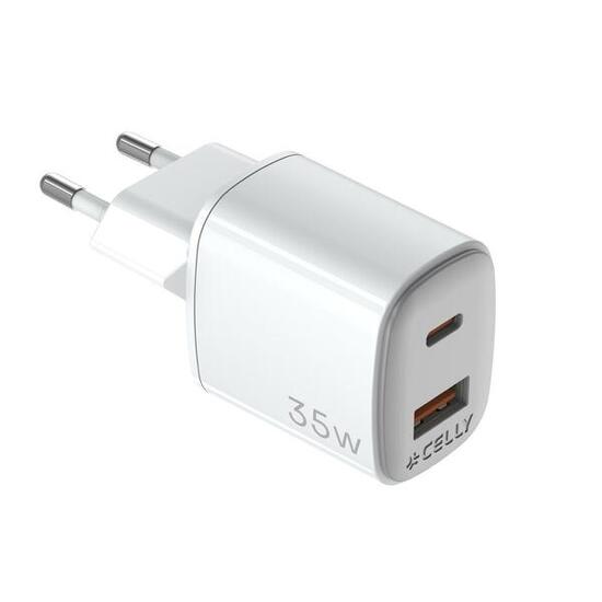 Chargeur mural Celly UPTC1USB1USBC35 Prise EU