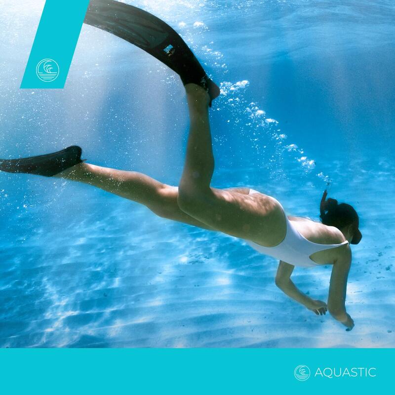 Zestaw do snorkelingu dziecięcy AQUASTIC Shelly
