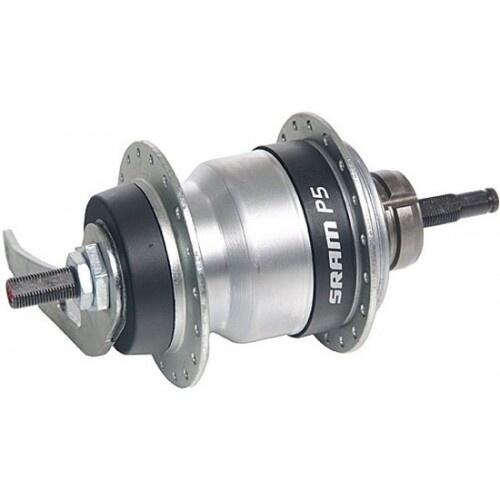 Gear Hub Spectro 5V Coaster Frein 175 mm Silver