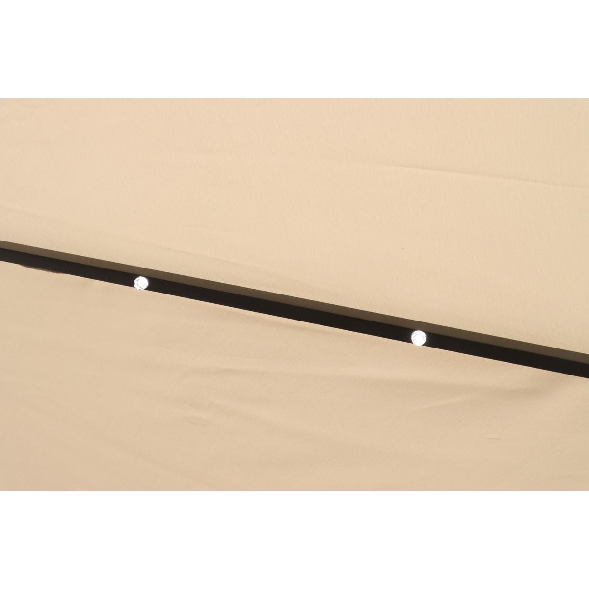Parasol turystyczny z oświetleniem LED 300CM 3/7