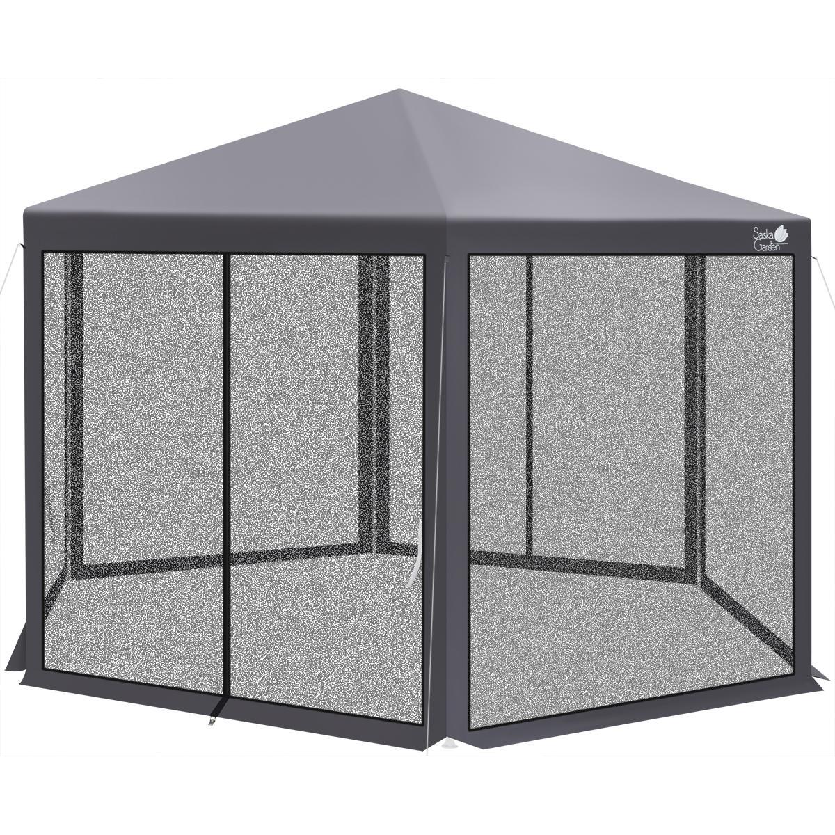 Namiot pawilon turystyczny 2x2x2x2.5M z moskitierą 2/7