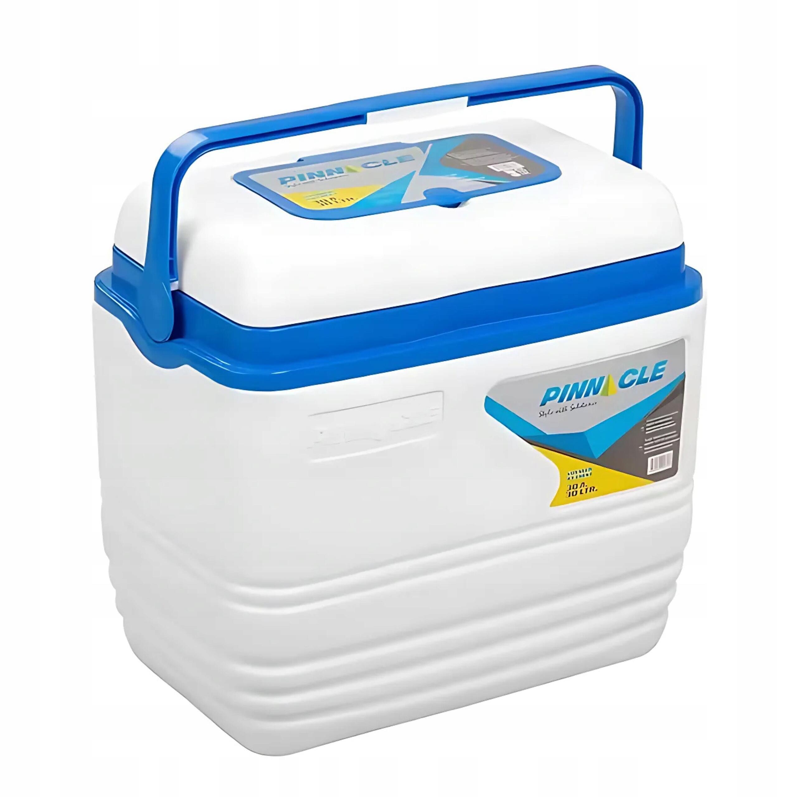 Lodówka Turystyczna 30L Biała PINNACLE Voyager + 5 wkładów mrożących 500ml 3/6