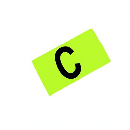 Opaska kapitańska JUNIOR 23x9 cm | dla dzieci i młodzieży | elastyczna