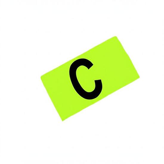 Opaska kapitańska JUNIOR 23x9 cm | dla dzieci i młodzieży | elastyczna