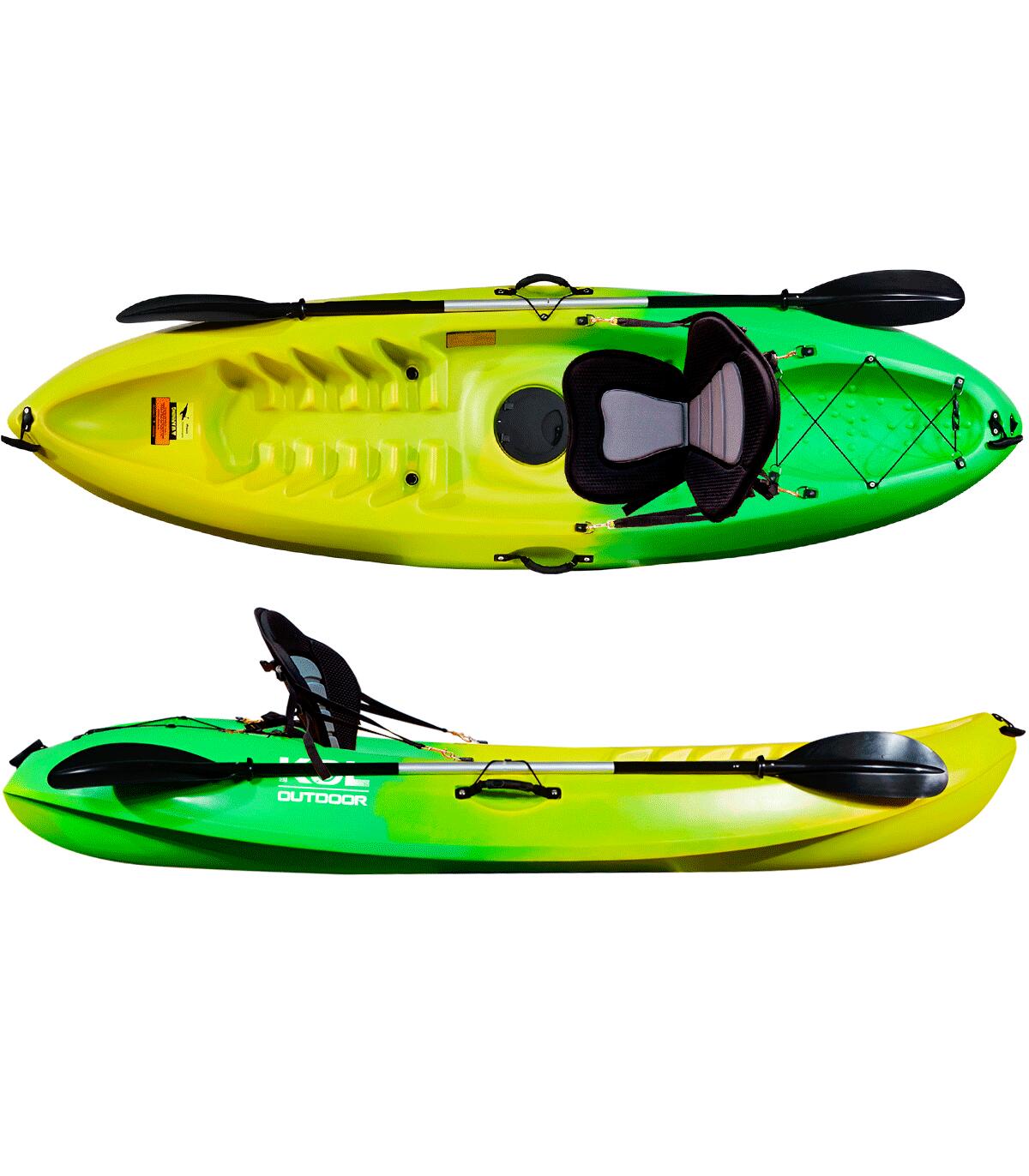 Kayak de recreo individual Mola Verde Amarillo (270x80 cm) 2/6