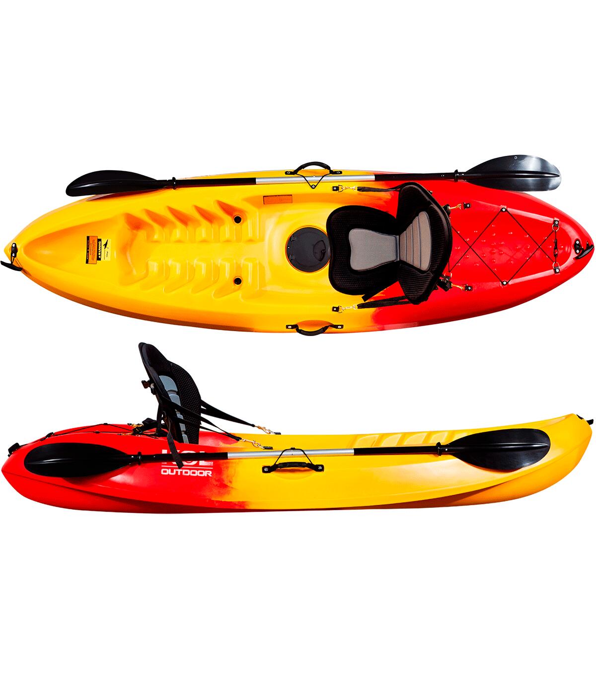 Kayak de recreo individual Mola Rojo Amarillo(270x80 cm) 2/4