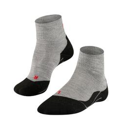 Chaussettes en laine pour femmes gris clair