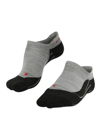 Tk5 invisible wandelsok dames synthetische sokken light grey