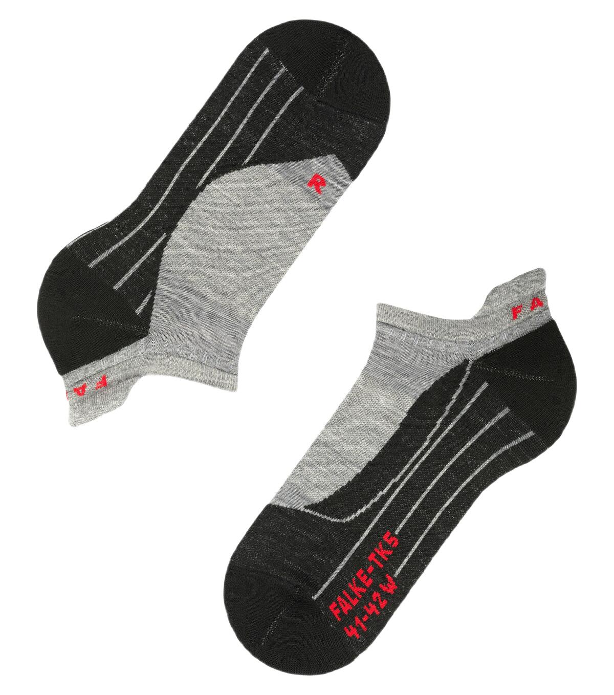 Tk5 Invisible Wandelsok Dames Synthetische sokken light grey 6/6