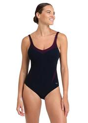 Maillot de bain dos croisé Arena Bodylift Isabel - Noir - taille 36