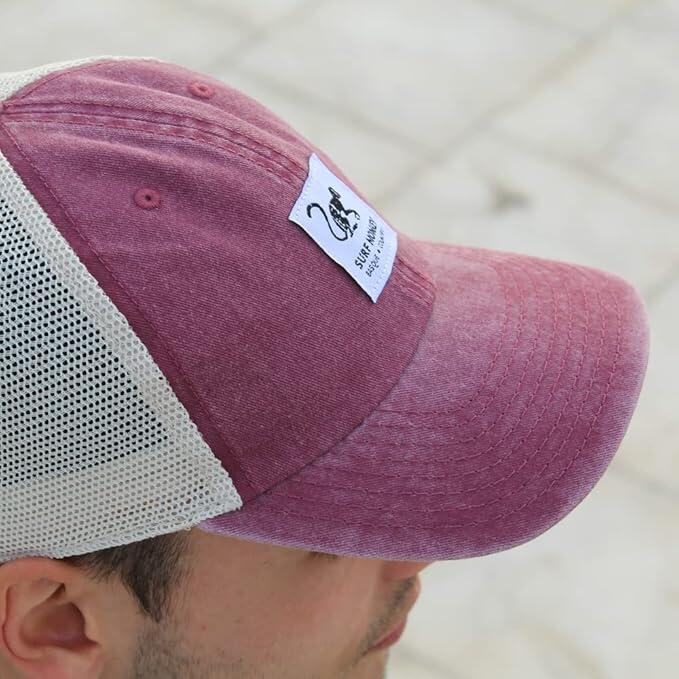 Casquette Trucker - Toile Mesh - Coton / Adulte / Taille Unique (Marron) 6/7