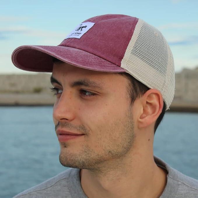 Casquette Trucker - Toile Mesh - Coton / Adulte / Taille Unique (Marron) 4/7