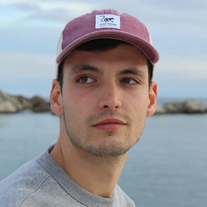 Casquette Trucker - Toile Mesh - Coton / Adulte / Taille Unique (Marron) 5/7