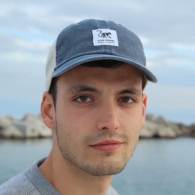 Gorra Trucker - Malla Lona - Algodón / Adulto / Talla única (Azul) 5/7