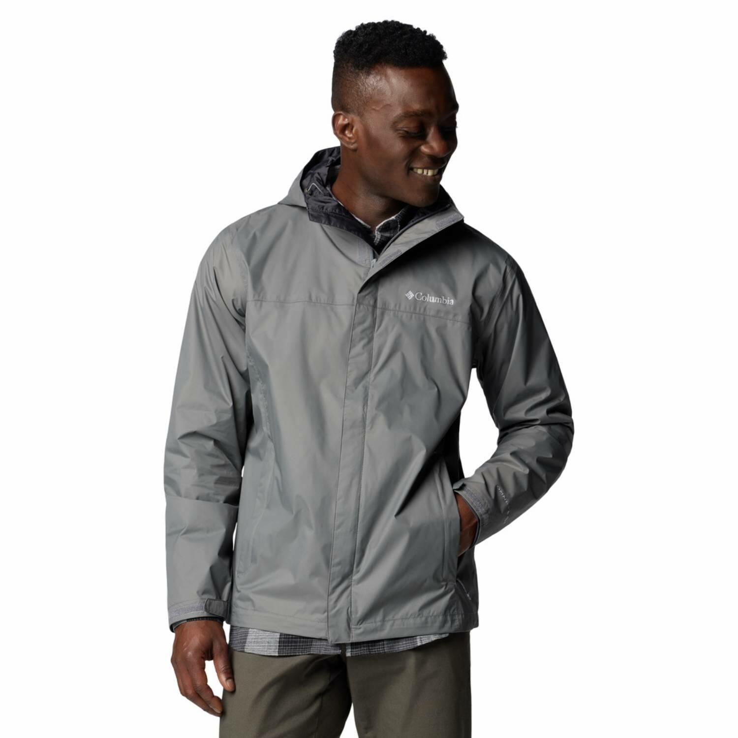 Columbia - Veste Étanche Columbia Ii - Veste - Coupe-pluie - Gris - Decathlon