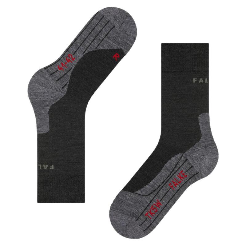 Chaussettes en laine pour femmes l'asphalte.
