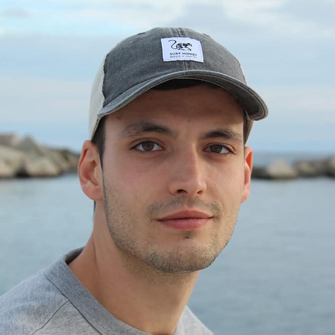Gorra Trucker - Malla Lona - Algodón / Adulto / Talla única (Negro) 4/7