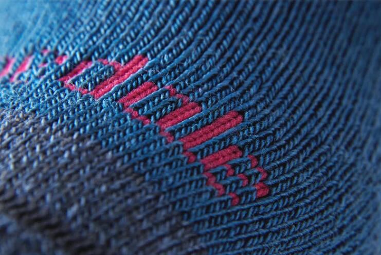Chaussettes en laine pour femmes Ciel bleu 4/4