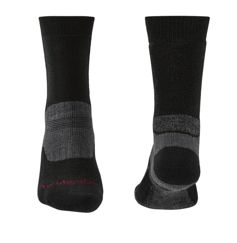 Midweight Merino Performance Wandelsokken Heren wollen sokken Black 2/7