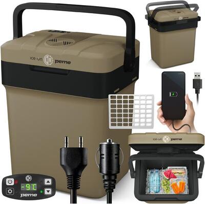 Frigo Portatile Peme Ice-on Essential 26L 12/230v per campeggio auto
