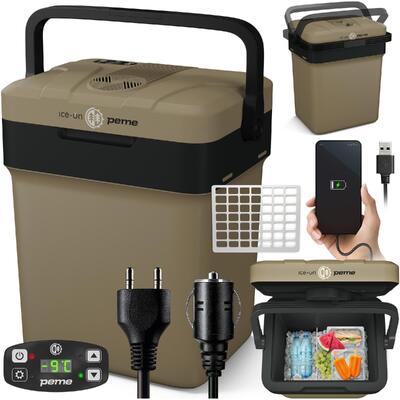 Second Life - Lodówka turystyczna, Peme Ice-on io-32L Sand Storm - stan dobry