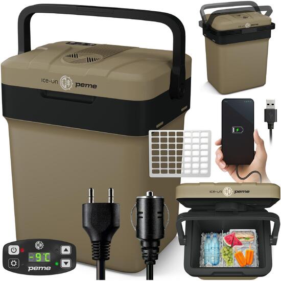 Second Life - Lodówka turystyczna, Peme Ice-on io-32L Sand Storm - stan dobry