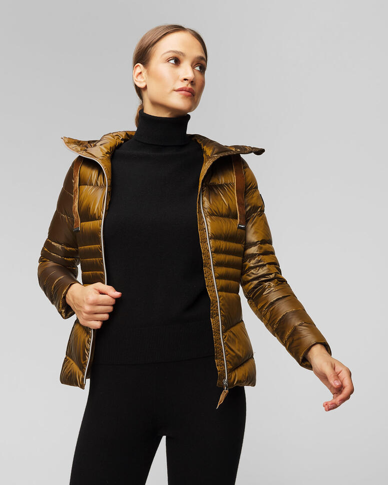 Kurtka damska puchowa DOLOMITE CORVARA SATIN