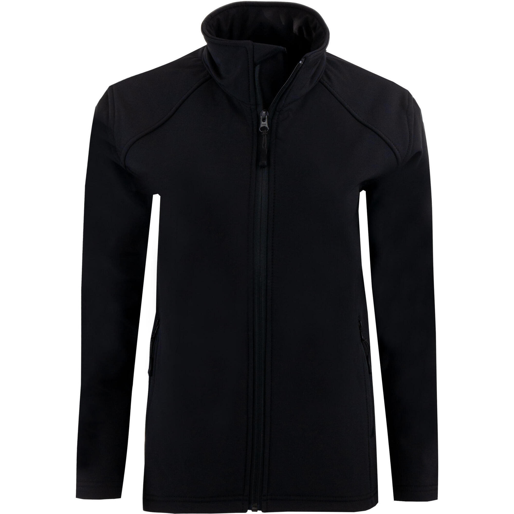 Kurtka Softshell dla Kobiet - Czarne XL, Wodoodporna i Oddychająca
