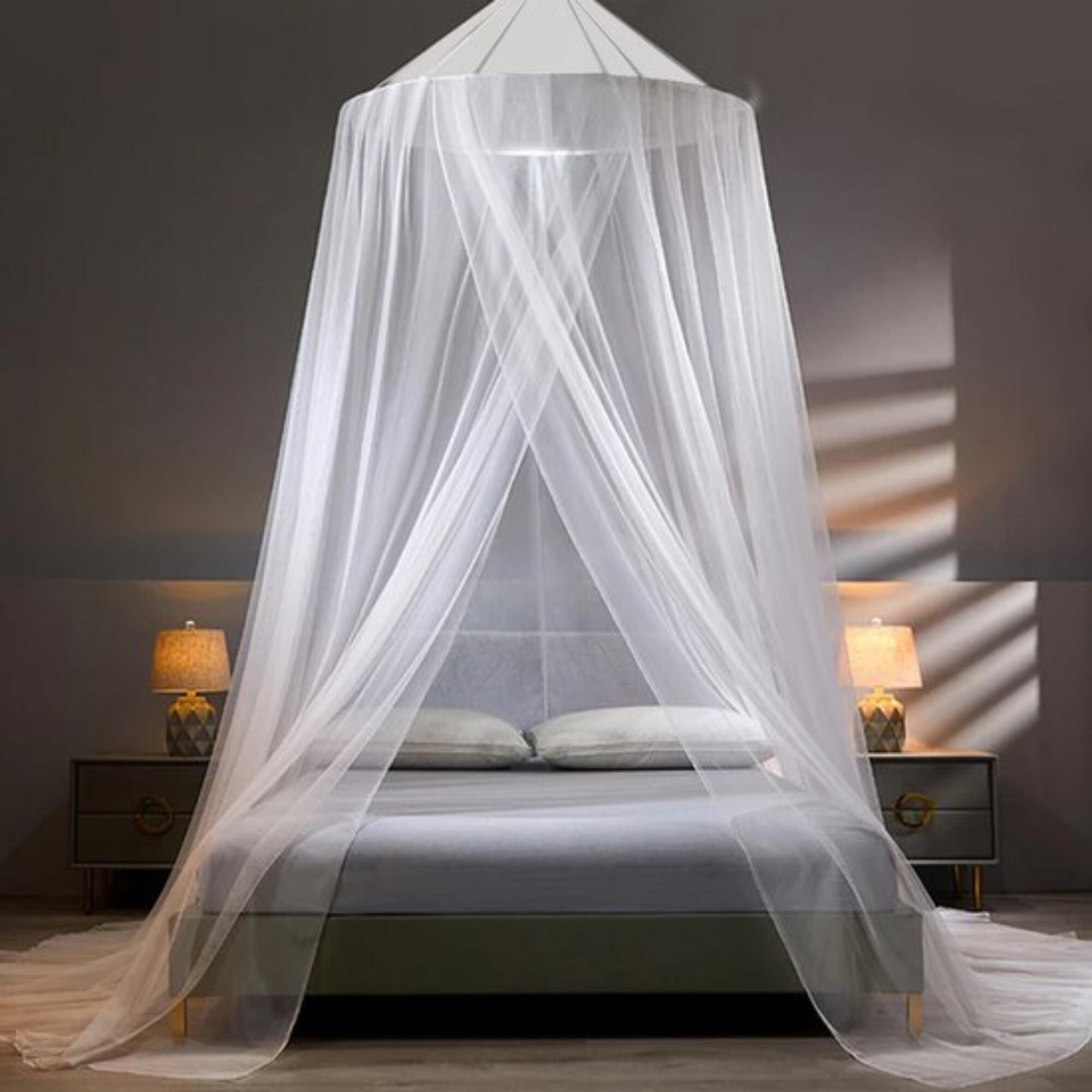 Mosquitera Deryan Luxe - 2 Personas - Cuadrada - Kit y Bolsa - Blanca 2/6