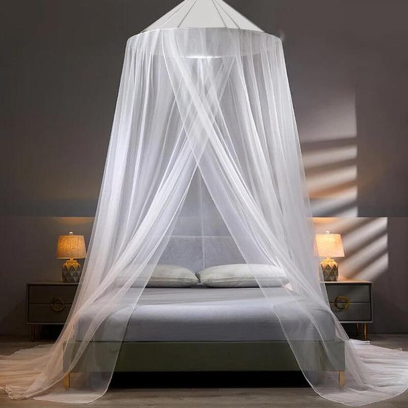 Plasă Deryan Luxe - 2 Persoane - Pătrată - Cu Kit și Husă - Albă
