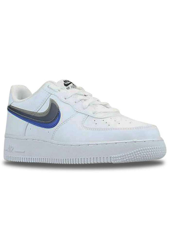 Chaussures Femmes Nike Air Force 1 Swoosh Pack blanc 3/5