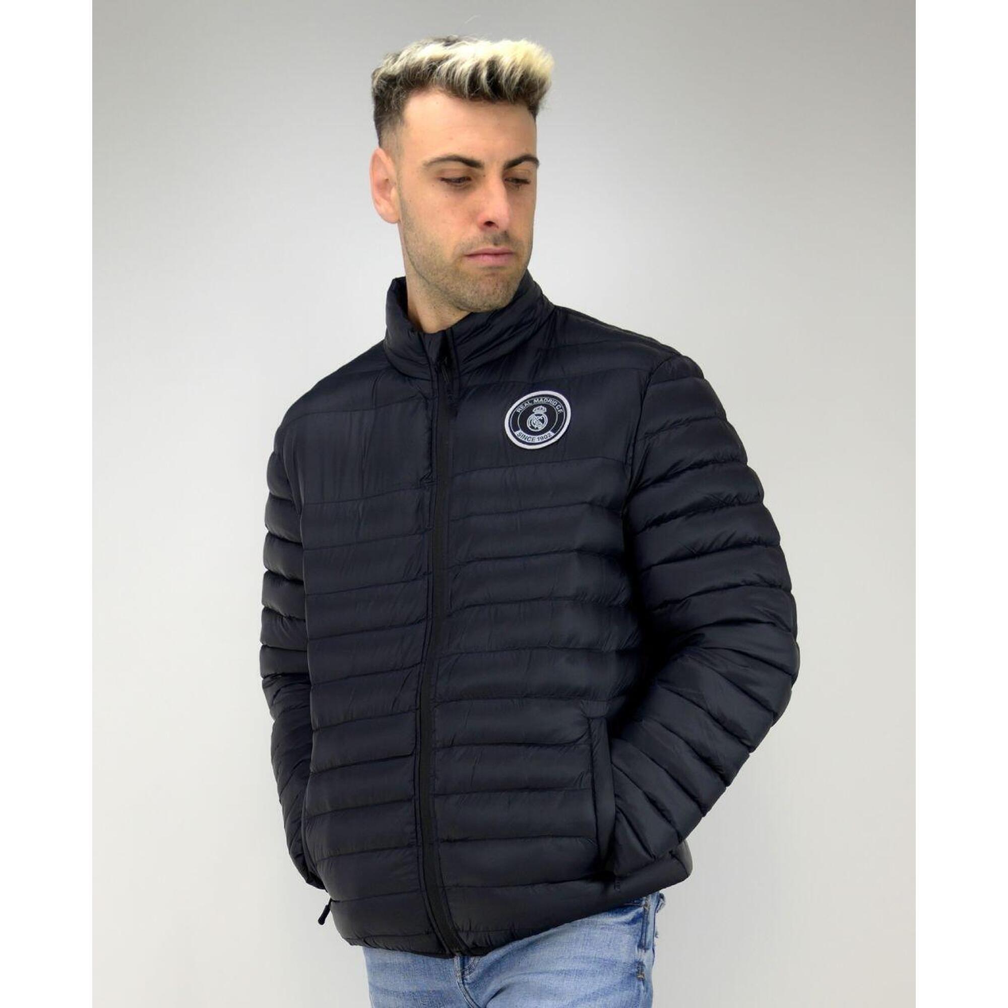 Kurtka jesienno-zimowa unisex Real Madryt ocieplana